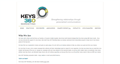 Desktop Screenshot of keys360marketing.com
